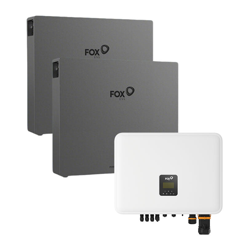 FoxESS 20.72kWh EP11 Energy Storage & 10kW Three Phase Hybrid Inverter (H3-10.0-Smart-6CTs)