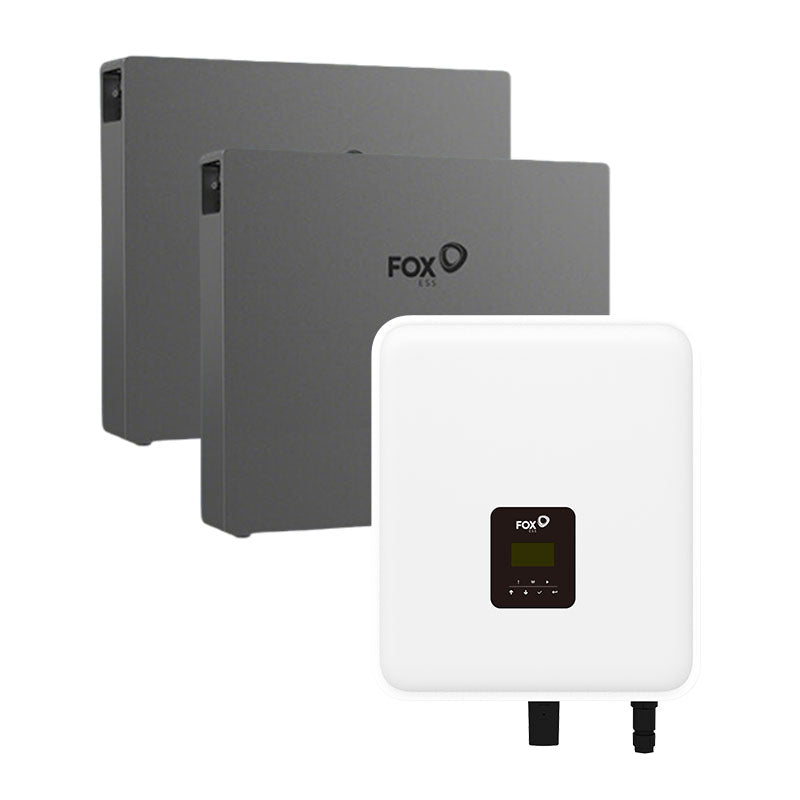 FoxESS 20.72kWh EP11 Energy Storage & 10kW Single Phase Hybrid Inverter (KH10-2CTs)