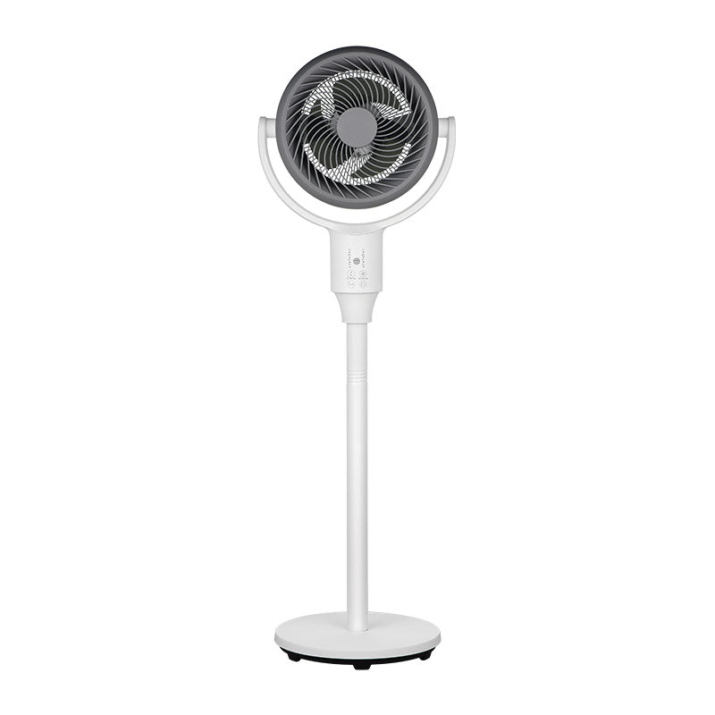 Midea Turbo Air Circulation Fan with Remote & Dual Oscillation 4 Speed White