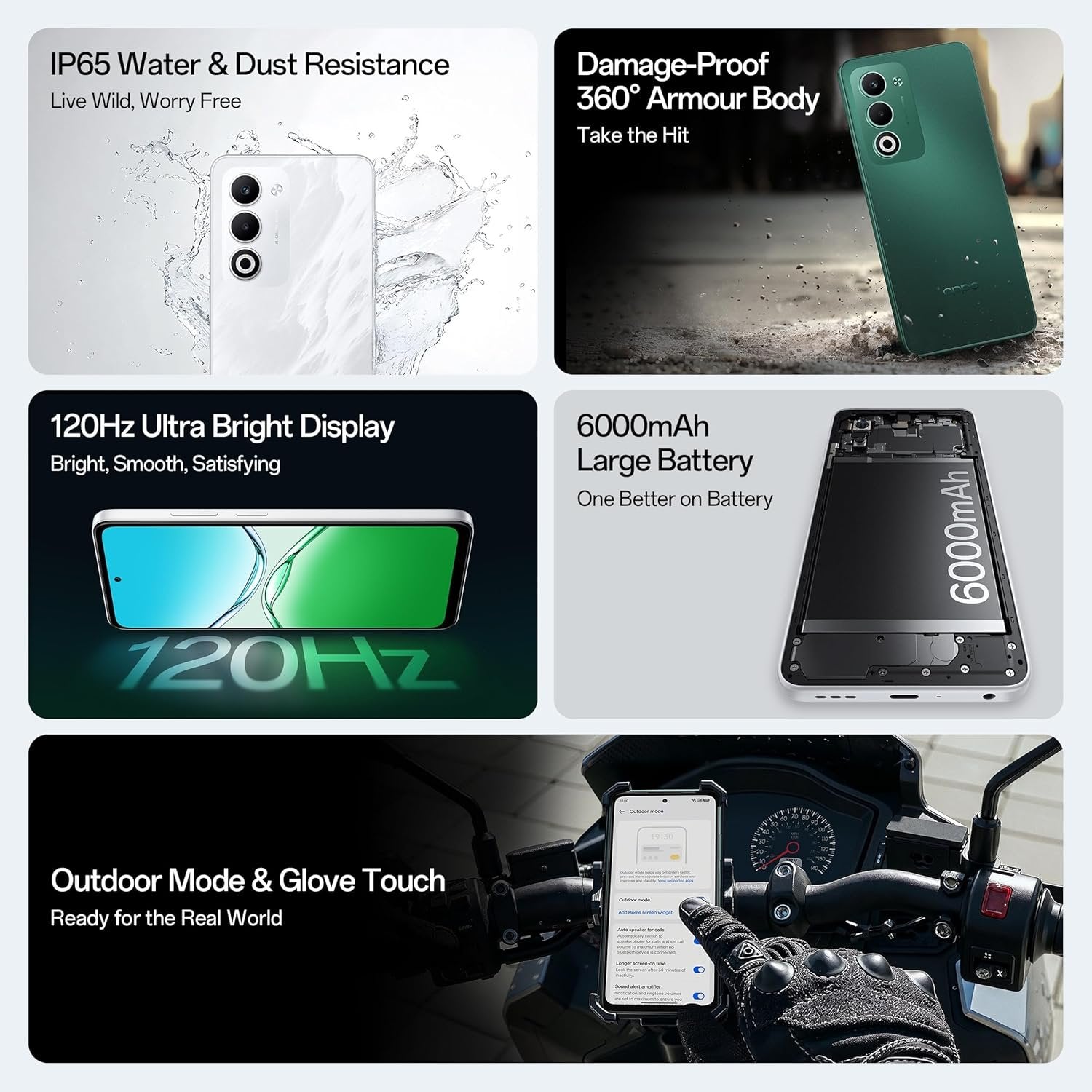 OPPO A5 5G 128GB (Dual Sim,6.7'',High-Definition Main Camera)