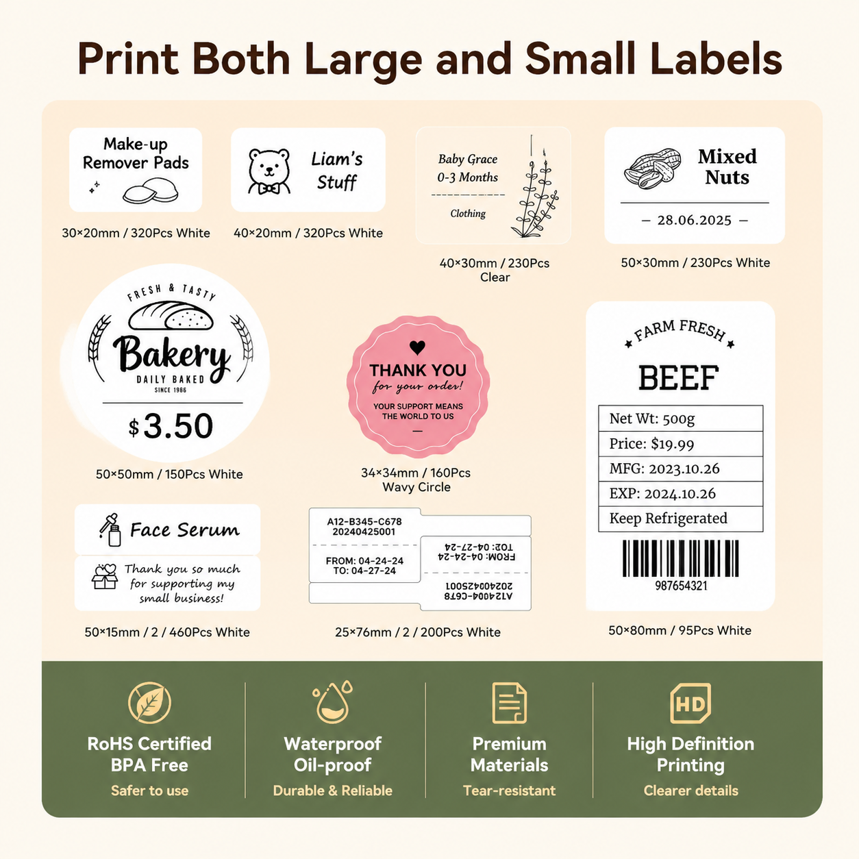 Niimbot B21 Pro Bluetooth Label Maker Red & Black Printing Photo Printer