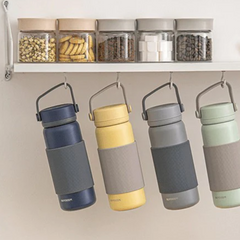 BUYDEEM CD1011 Thermos Tea Bottle vacuum flask with Removable Infuser