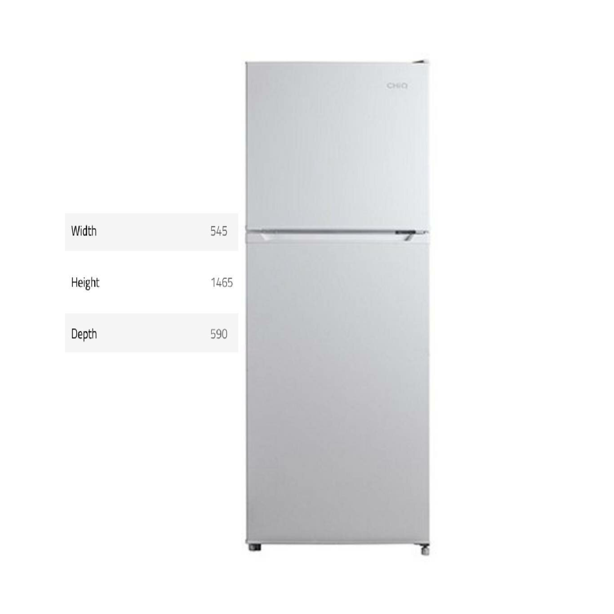 CHiQ 216L Top Mount Fridge CTM216W