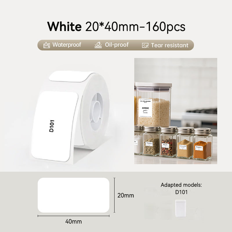 NIIMBOT Thermal Label Paper Waterproof For D101