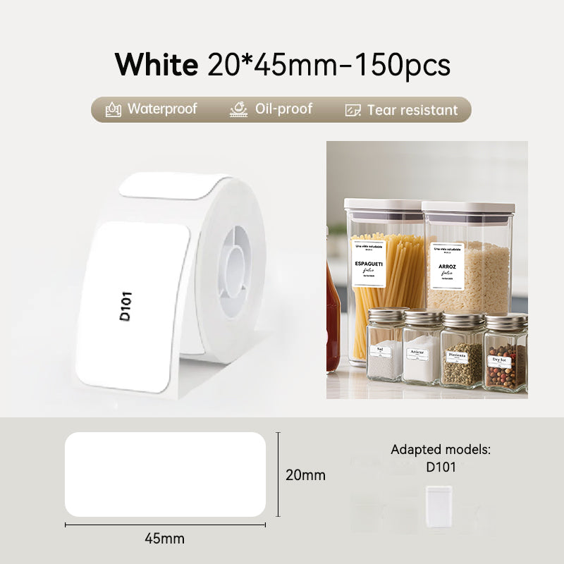 NIIMBOT Thermal Label Paper Waterproof For D101