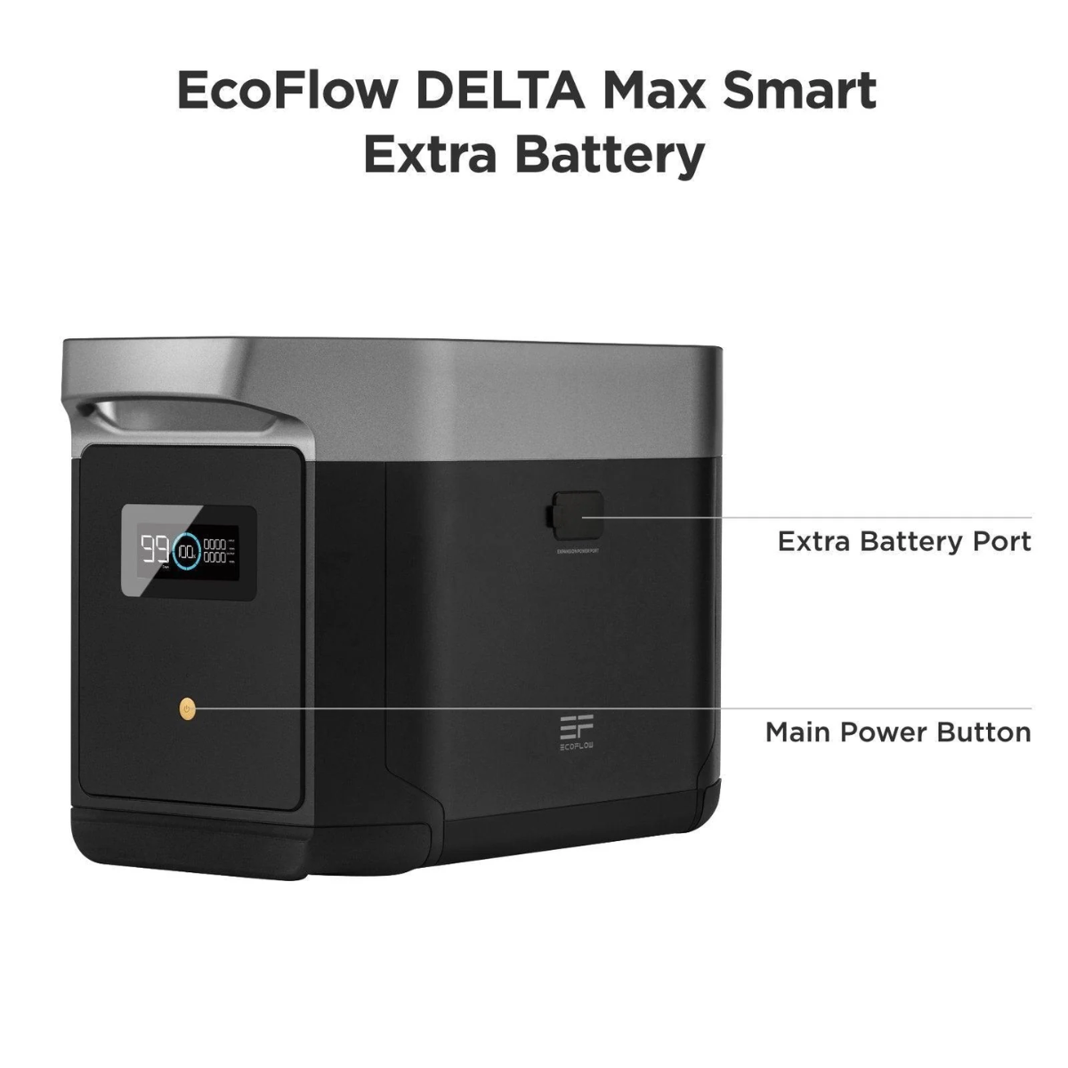 EcoFlow DELTA Max 智能额外电池