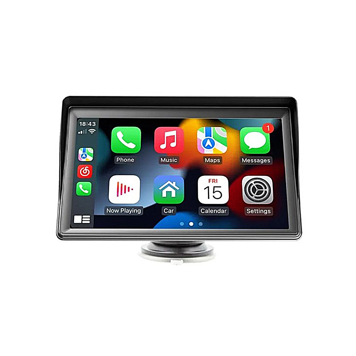 Hippcron CarPlay Android Auto Car Radio Multimedia Video Player 7inch Portable Touch Screen