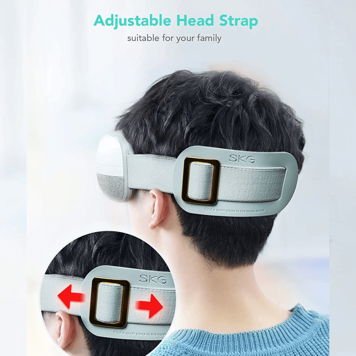 SKG E3 Eye Massager With Heat For Migraines