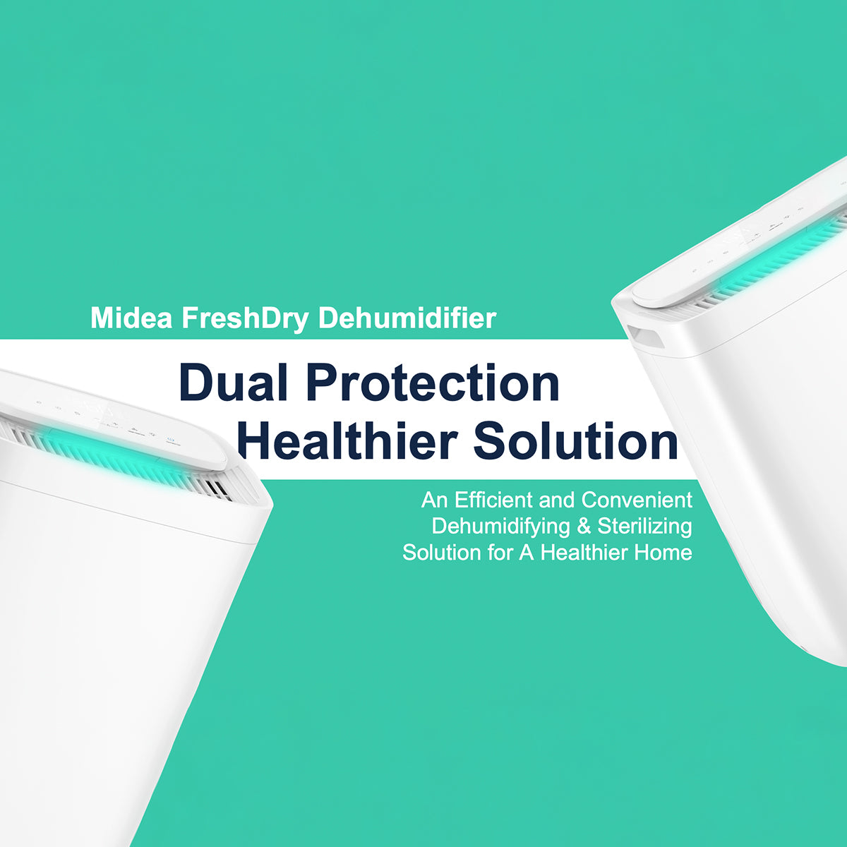 Midea FreshDry Dehumidifier Air Purifier