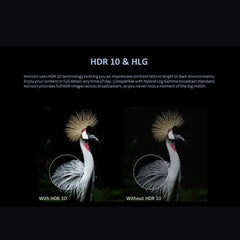 XGIMI Horizon 1080p FHD Home Theatre Movie Projector+Winways Medium Throw Fresnel Screen