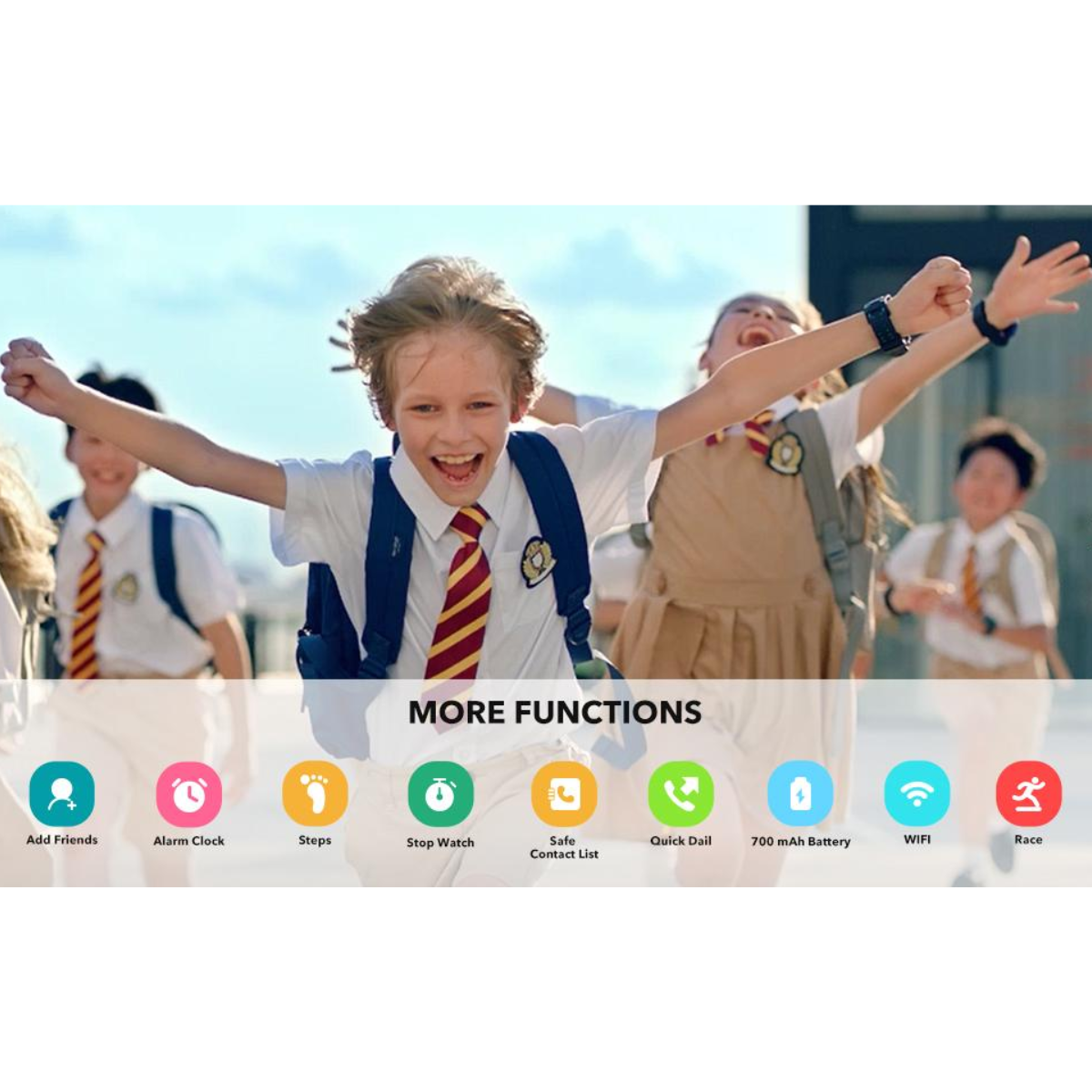 imoo Z6 Kids Smartwatch Phone, Konec Mobile 12 months bundle
