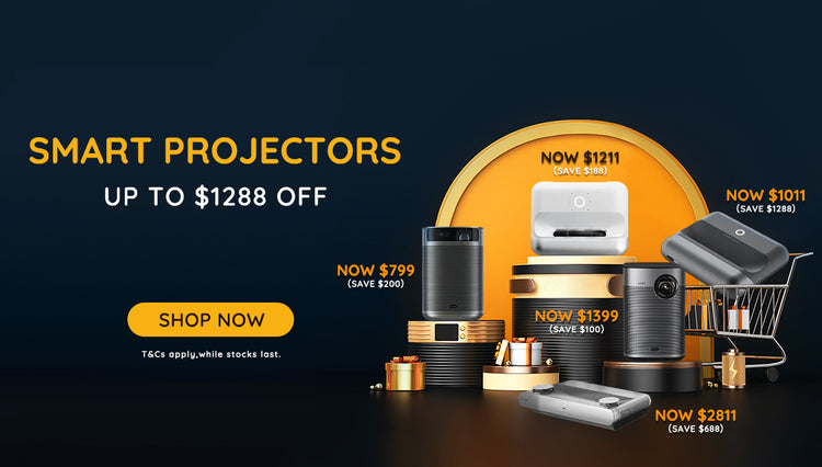 up to $1288 off on smart projector