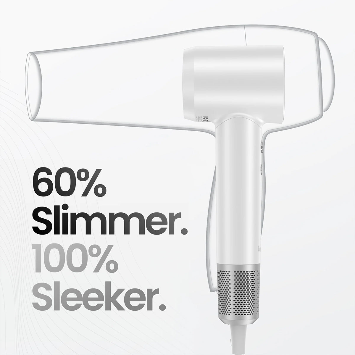 Laifen Swift Special · High-Speed Hair Dryer (3 nozzles) - Pearl White