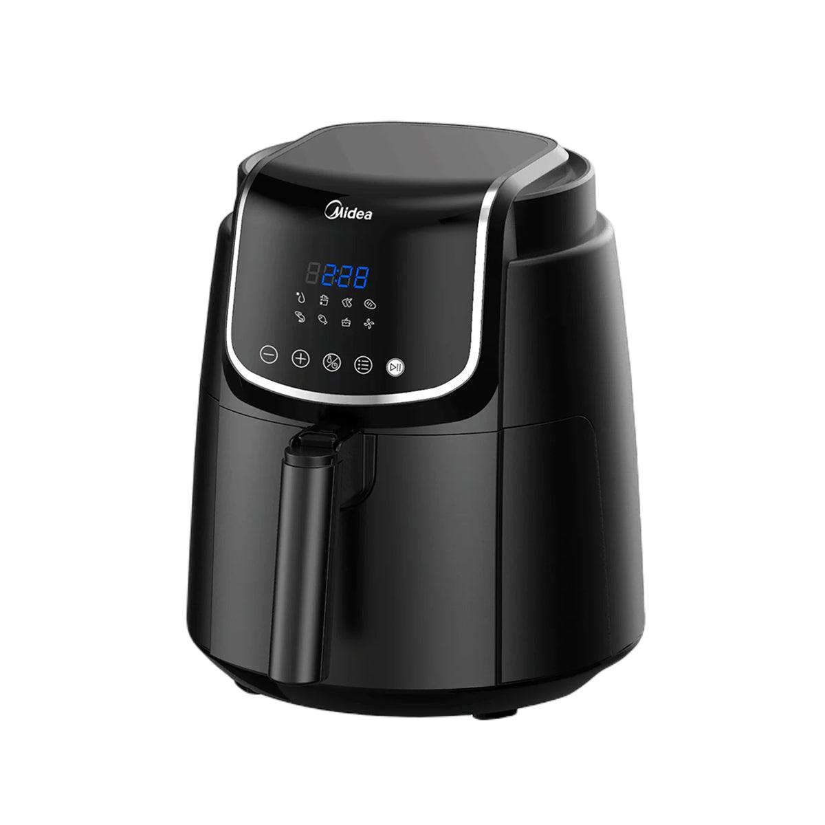 Midea 3.5L Air Fryer Touch Screen 8 Preset Functions Precise Temperature Control Non-stick Easy to Clean