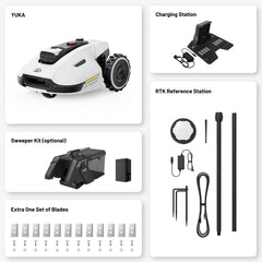 MAMMOTION YUKA 3000: Perimeter Wire Free Robot Lawn Mower