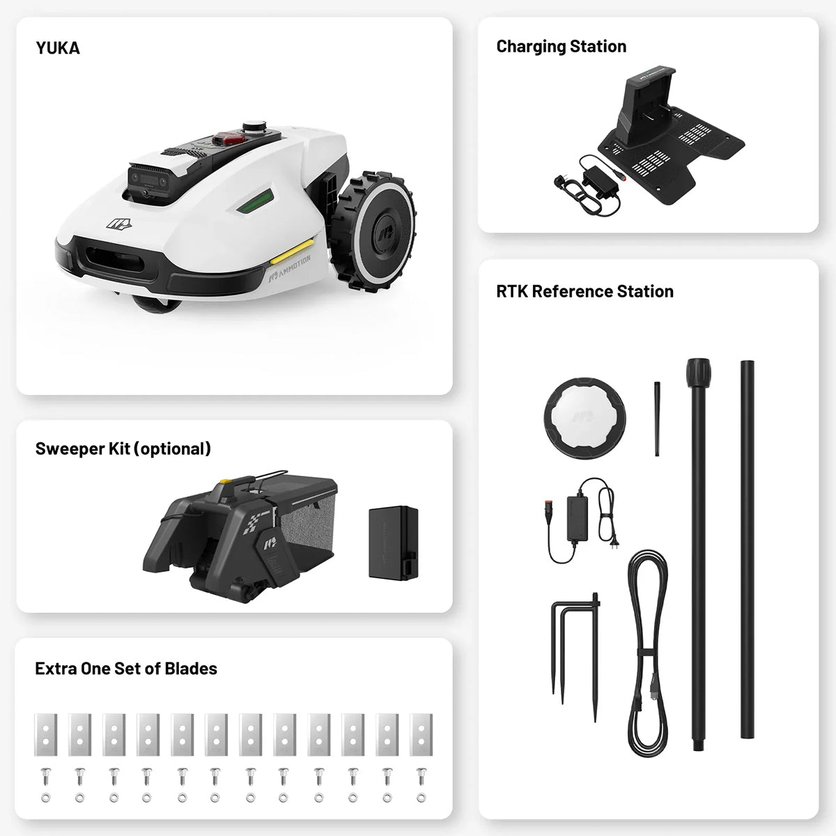 MAMMOTION YUKA 1000: Perimeter Wire Free Robot Lawn Mower