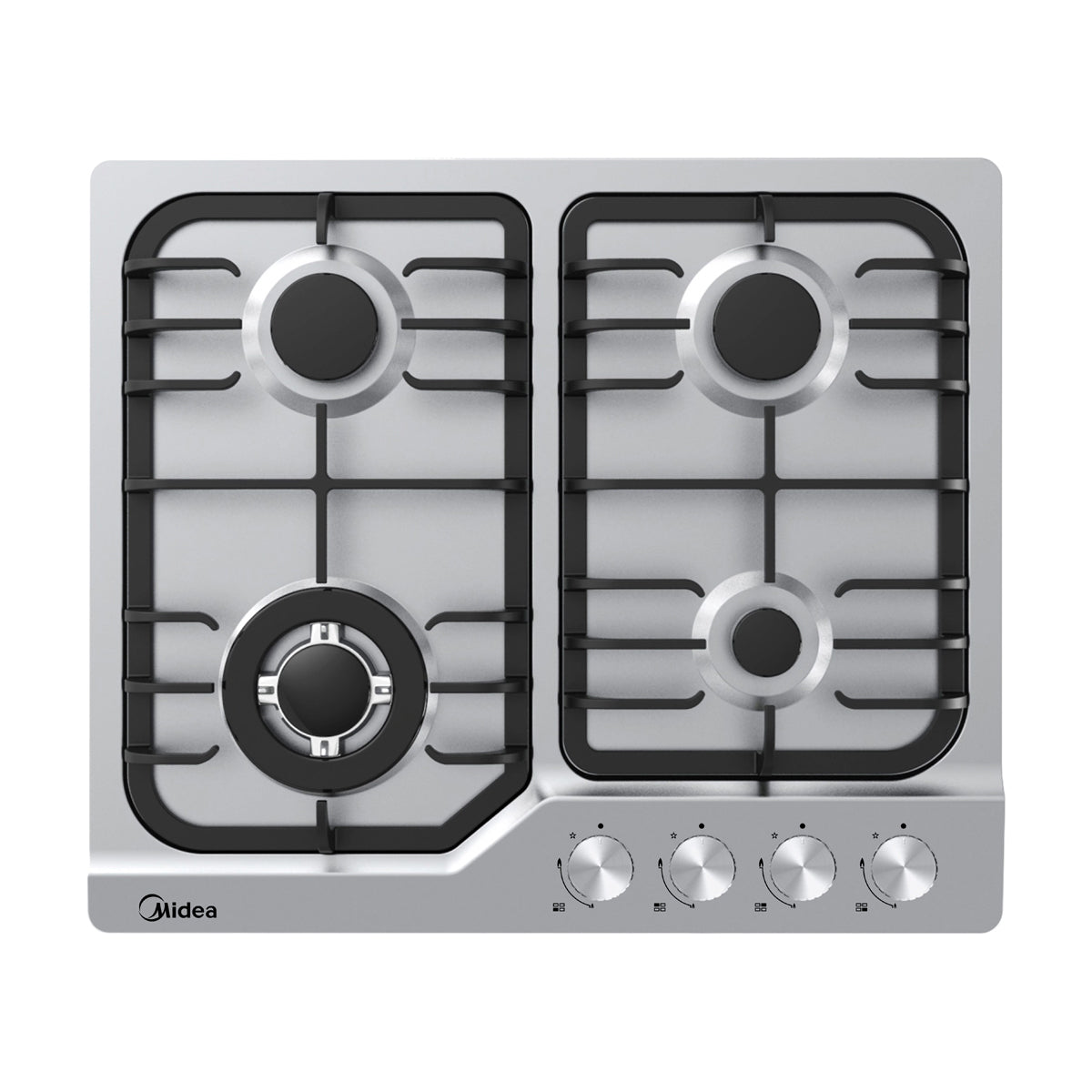 Midea 60cm Stainless Steel Gas Cooktop