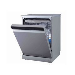 Midea 60cm Freestanding Dishwasher 9 program wash+Midea 90cm Gas Glass Cooktop with 5 Burners Black