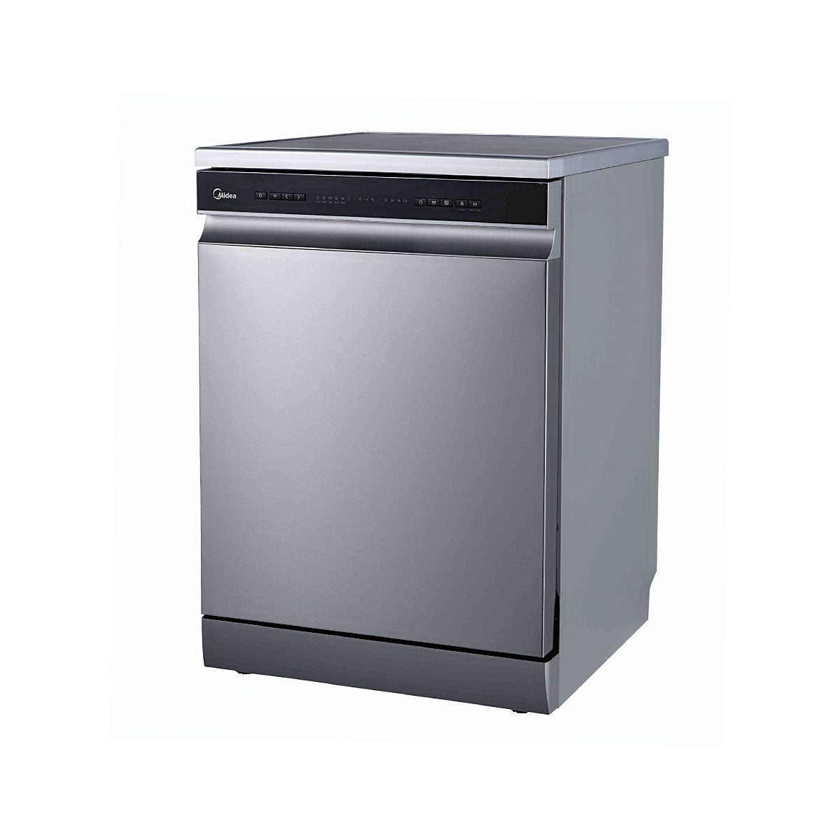 Midea 90cm Black Canopy Rangehood Gesture Control+Midea 60cm Freestanding Dishwasher 9 program wash