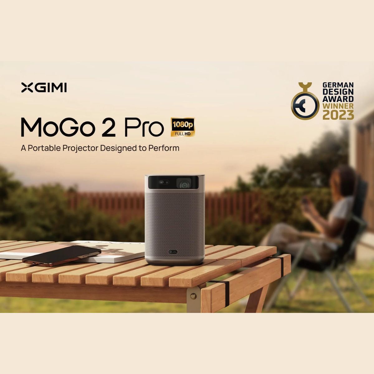 XGIMI MoGo 2 Pro Cinematic Portable AI Projector