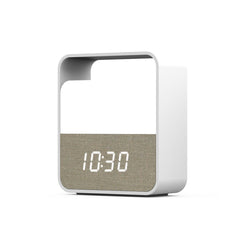 Midea Night Light Alarm Clock White