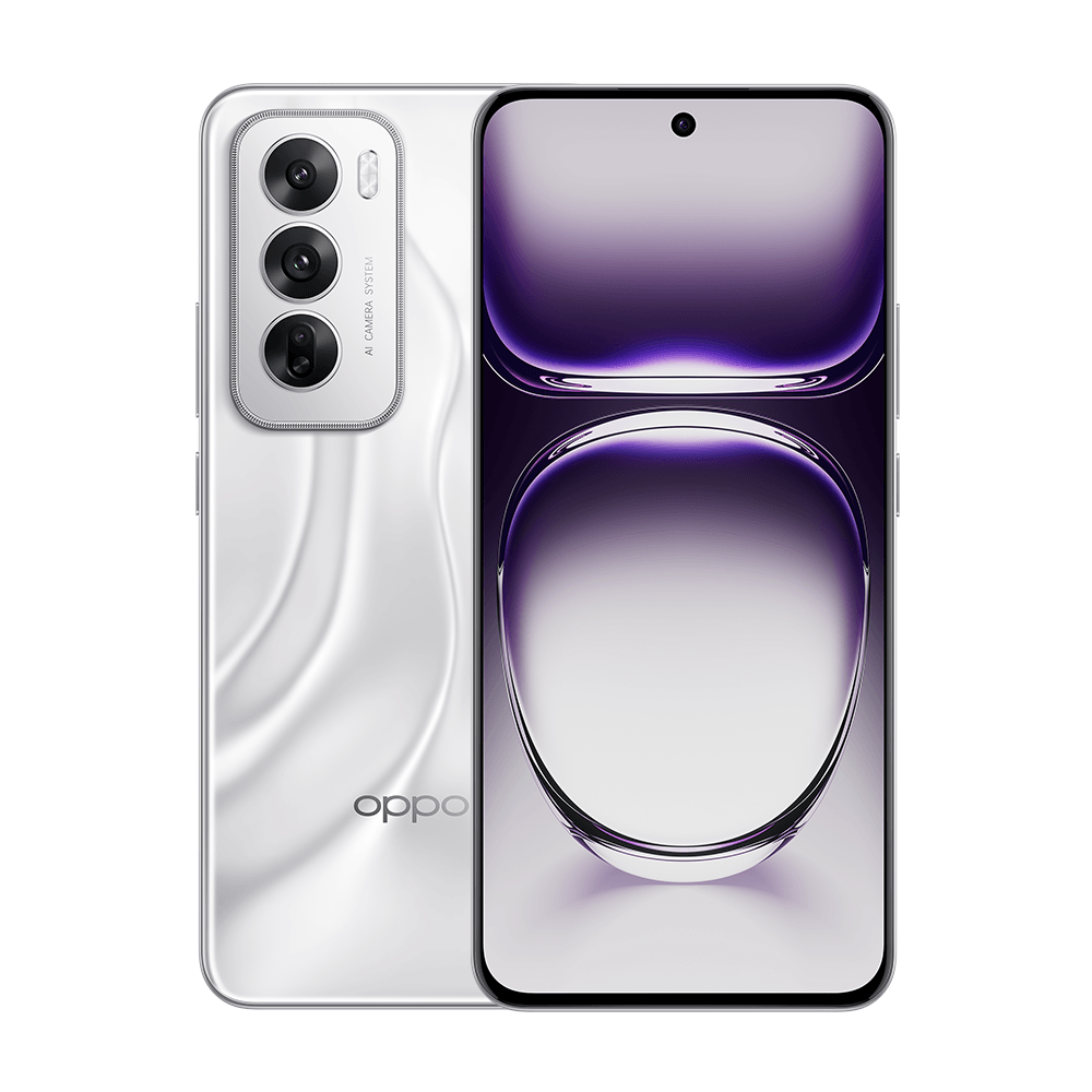 OPPO Reno12  5G 12GB+256GB -Astro Silver(Dual Sim,6.7'',AI Portrait Expert)