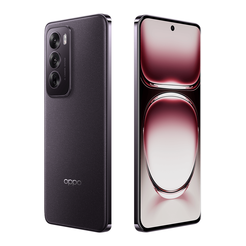 OPPO Reno12  5G 12GB+256GB -Black Brown(Dual Sim,6.7'',AI Portrait Expert)