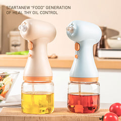 Hoper Layer Multi-Function Oil Sprayer for Cooking Blue/Yellow