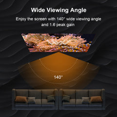 用于长焦投影仪的 Winways 光学投影屏幕