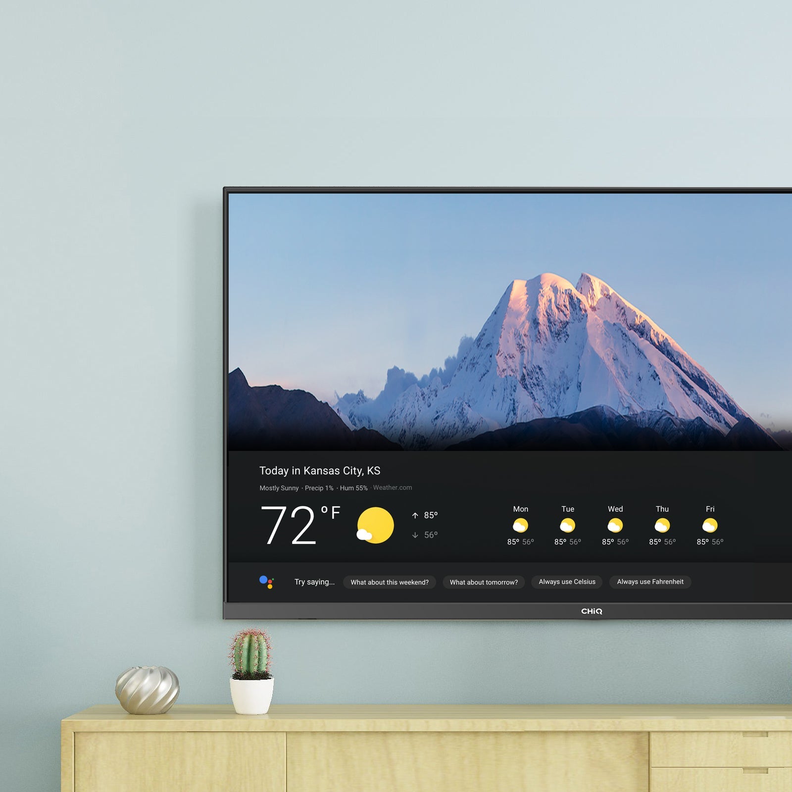 CHiQ 58" 4K UHD Android TV