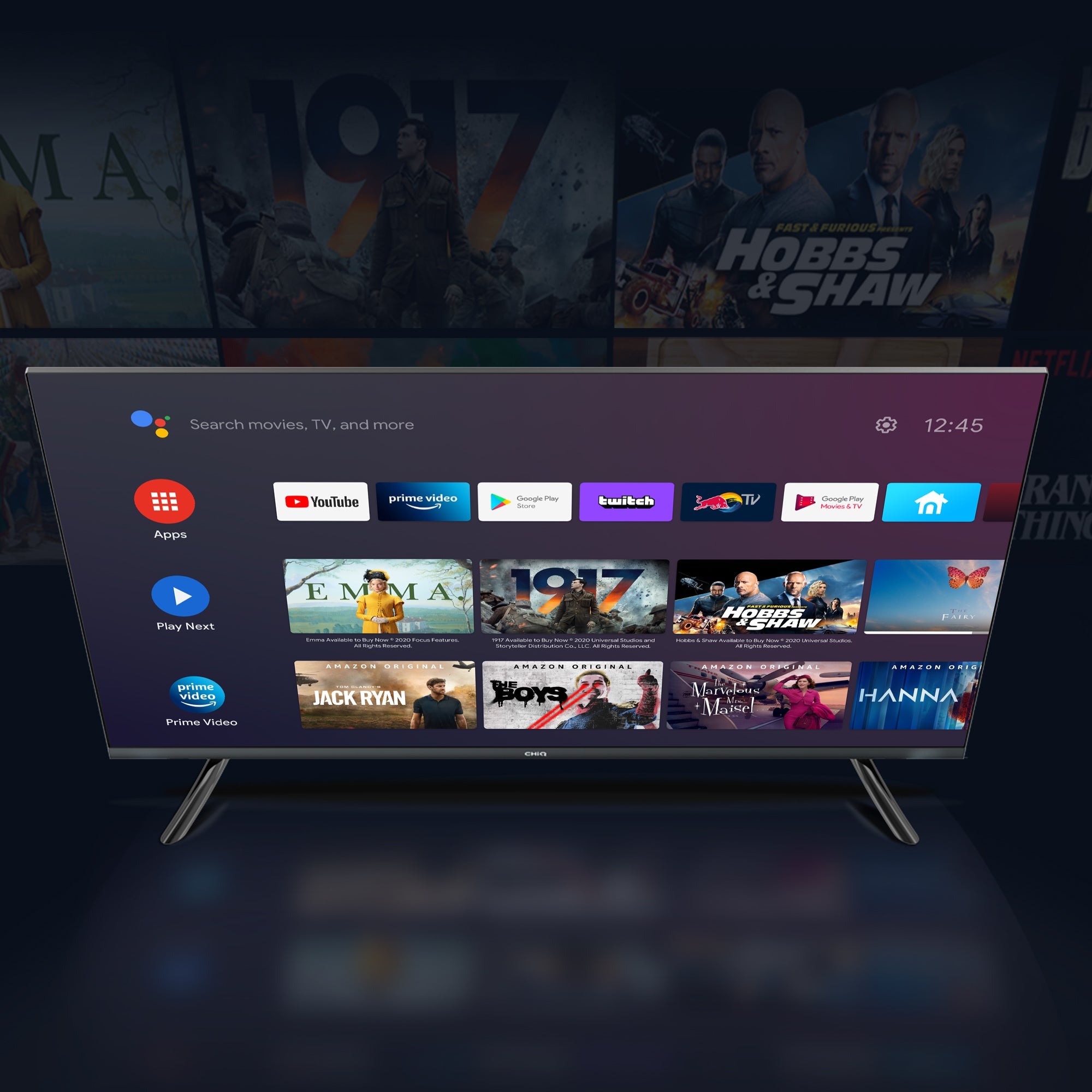 CHiQ 65" 4K UHD Android TV