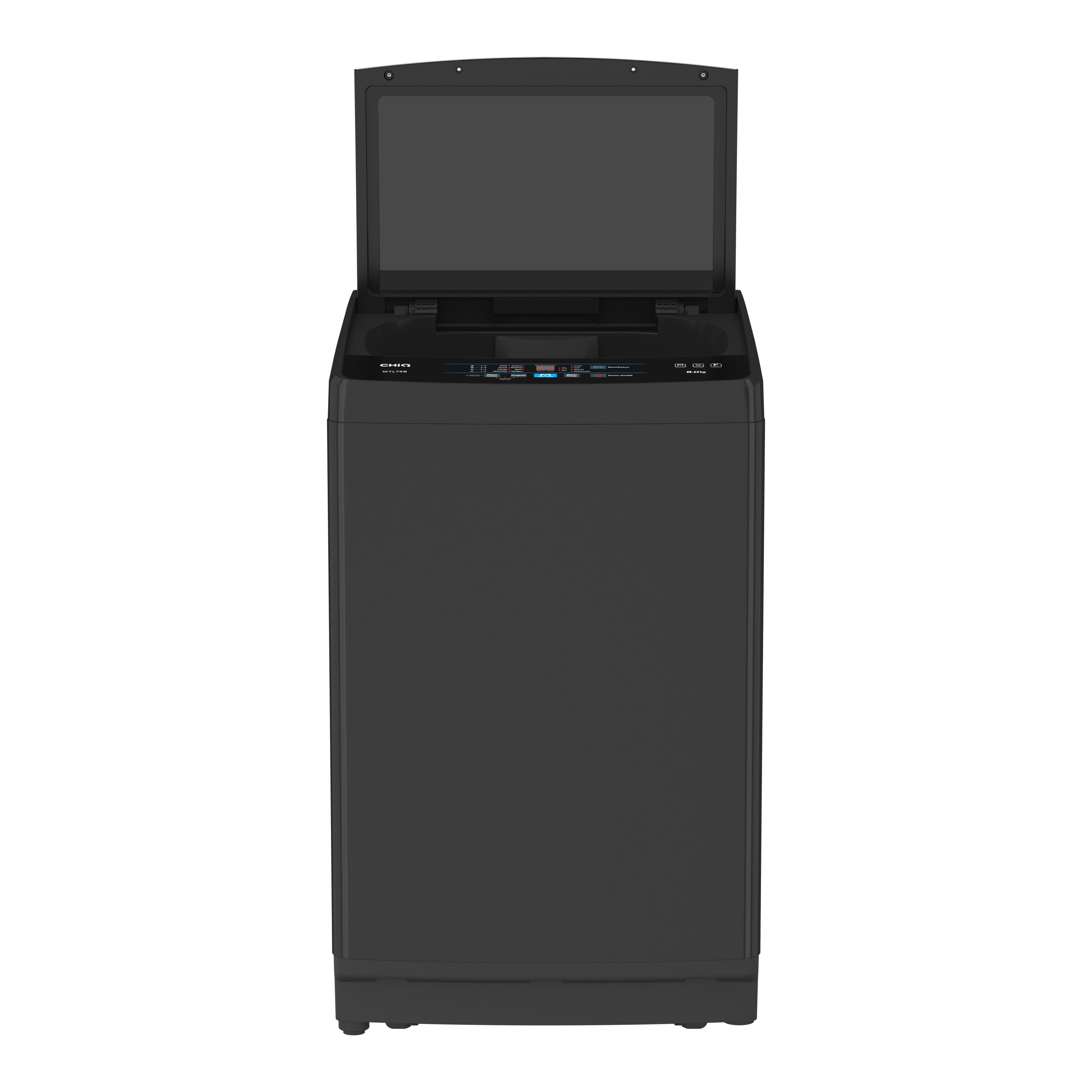 CHiQ 8kg Top Load Washer Black