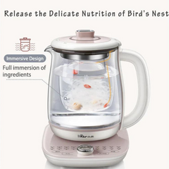 Bear Tea Glass Kettle Health Pot 1.8L