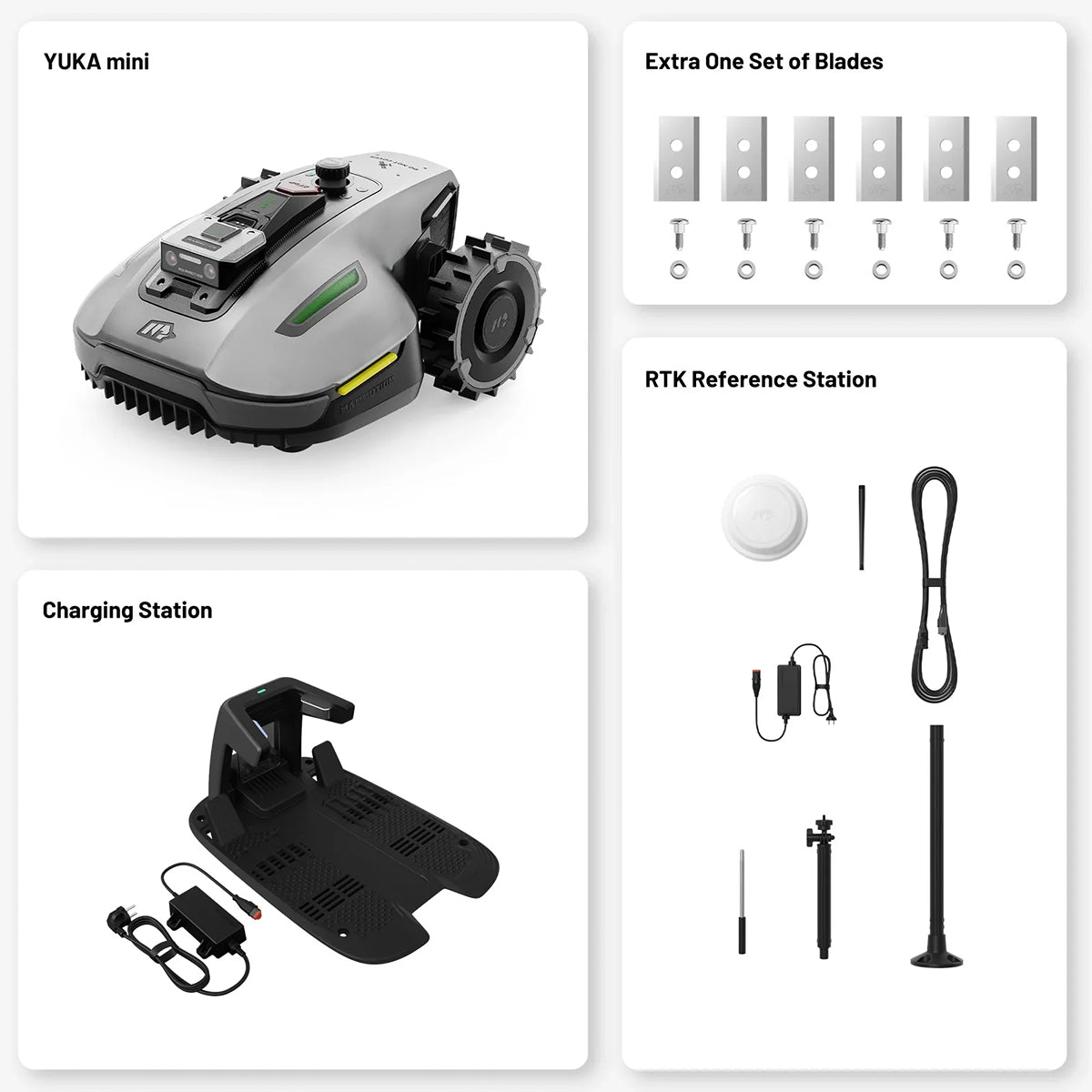 MAMMOTION YUKA mini 800: Perimeter Wire Free Robot Lawn Mower