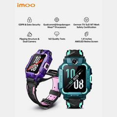 imoo Z6 Kids Smartwatch Phone, Konec Mobile 12 months bundle